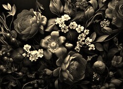 Szary + Sepia