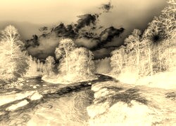 Sepia + Negatyw