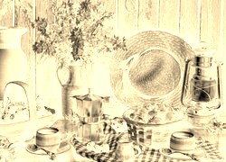 Sepia + Negatyw