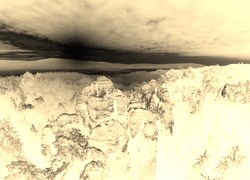 Sepia + Negatyw