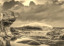 Szary + Sepia