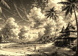 Szary + Sepia