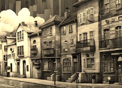 Szary + Sepia