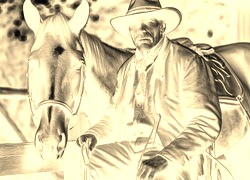 Sepia + Negatyw