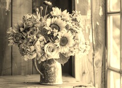 Szary + Sepia