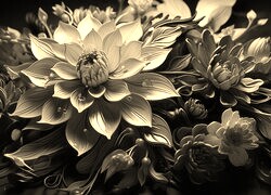 Szary + Sepia