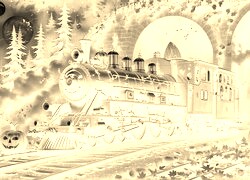 Sepia + Negatyw