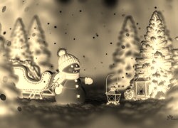 Sepia + Negatyw