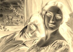 Sepia + Negatyw