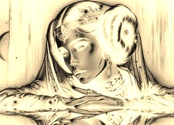 Sepia + Negatyw