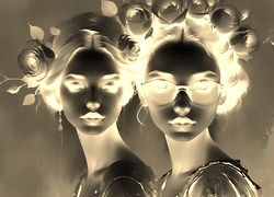 Sepia + Negatyw