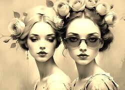 Szary + Sepia