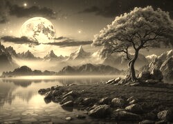 Szary + Sepia