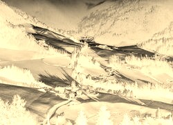 Sepia + Negatyw