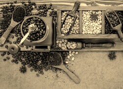 Szary + Sepia
