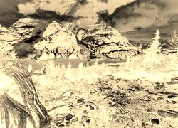 Sepia + Negatyw