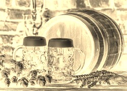 Sepia + Negatyw