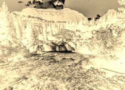 Sepia + Negatyw