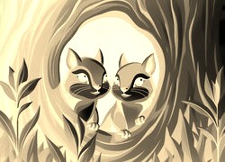 Sepia + Negatyw