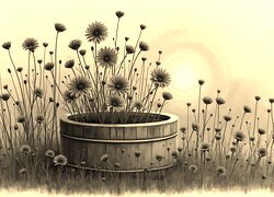 Szary + Sepia