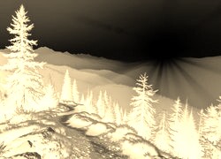 Sepia + Negatyw
