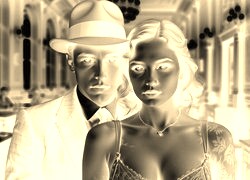 Sepia + Negatyw