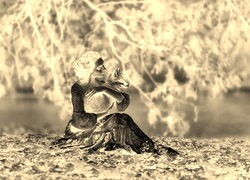 Sepia + Negatyw