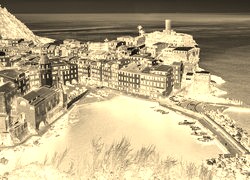 Sepia + Negatyw