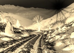 Sepia + Negatyw