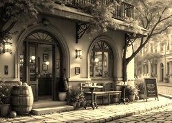 Szary + Sepia