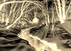 Sepia + Negatyw