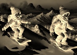 Sepia + Negatyw