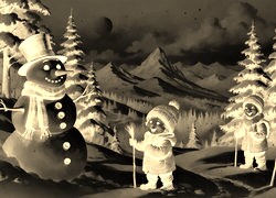 Sepia + Negatyw