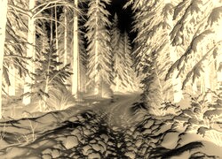 Sepia + Negatyw