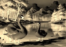 Sepia + Negatyw