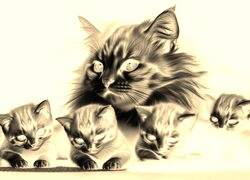 Sepia + Negatyw