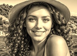 Szary + Sepia
