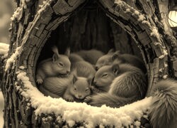 Szary + Sepia