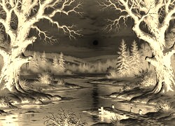 Sepia + Negatyw