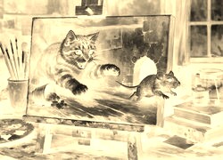 Sepia + Negatyw