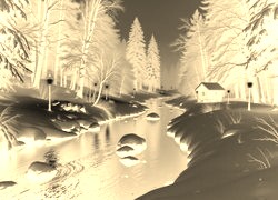Sepia + Negatyw