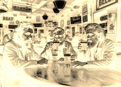 Sepia + Negatyw