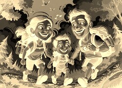 Sepia + Negatyw