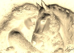 Sepia + Negatyw