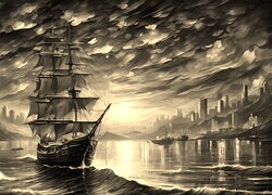 Szary + Sepia