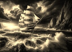 Szary + Sepia
