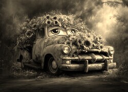 Szary + Sepia