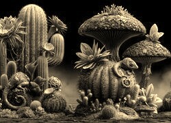 Szary + Sepia