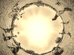 Szary + Sepia