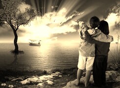 Szary + Sepia